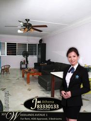 Blk 307 Woodlands Avenue 1 (Woodlands), HDB 4 Rooms #126957492